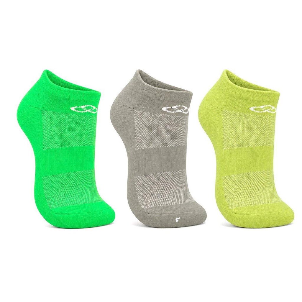 Kit Tripack Meia Olympikus Neon Cano Invisivel Masculina