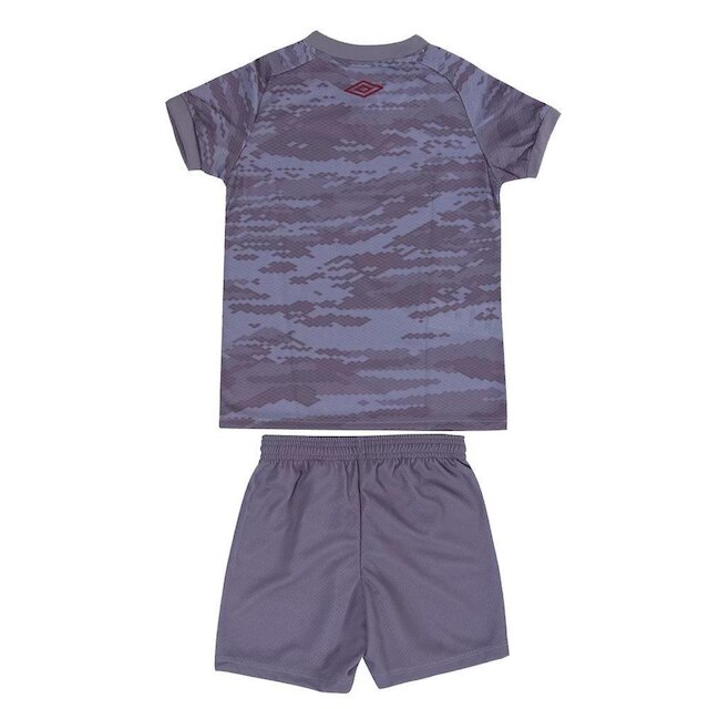 Kit Umbro Fluminense Oficial 3 2021 Infantil