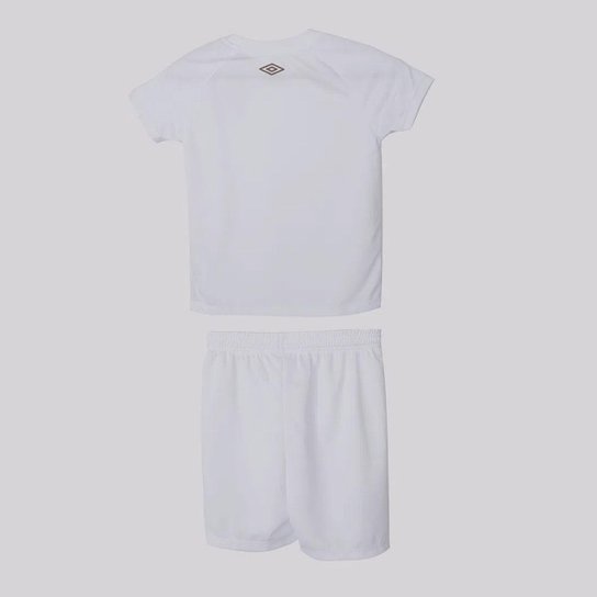 Kit Umbro Grêmio II 2023 Infantil Branco