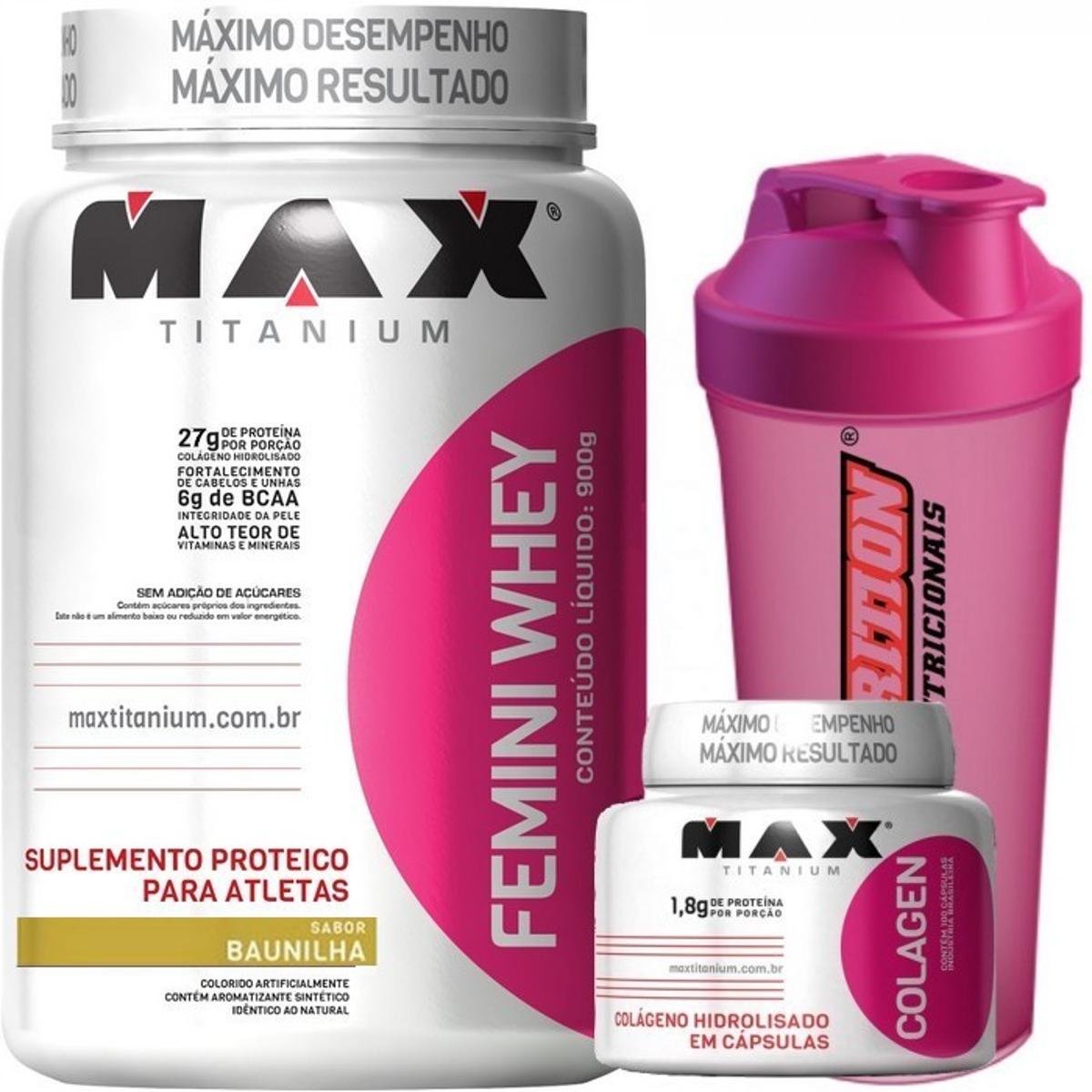 colageno max titanium netshoes