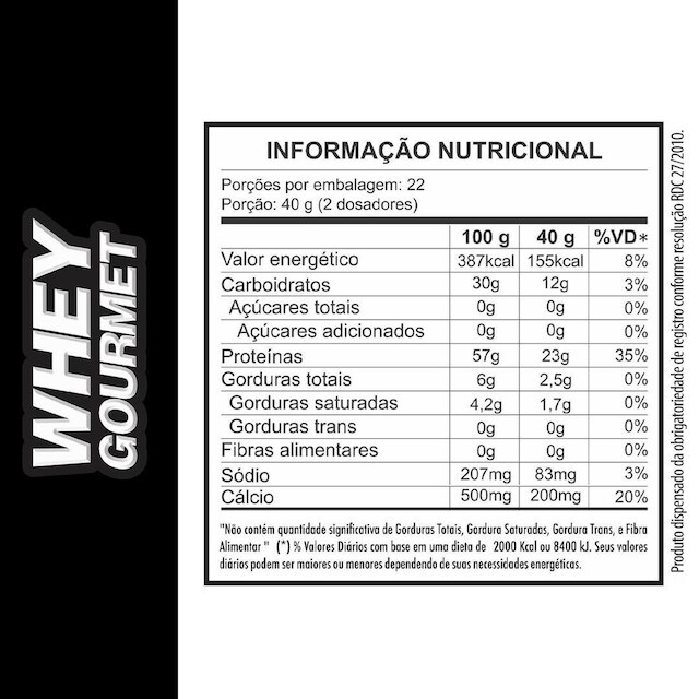 Kit Whey Protein Gourmet + Creatina 300g + BCAA 100 cáps + Coqueteleira - FN Forbis Nutrition