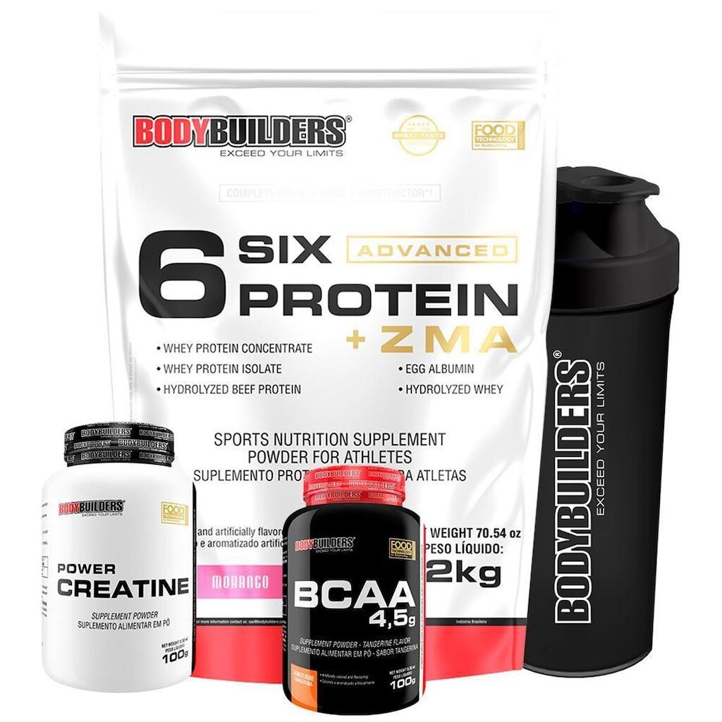 Kit Whey Protein Iso Protein 2kg + Optimum Isolate Protein 2kg Refil - Bodybuilders