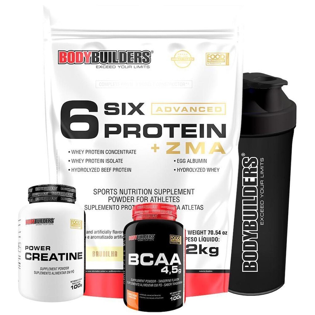 Kit Whey Protein Iso Protein 2kg + Optimum Isolate Protein 2kg Refil - Bodybuilders