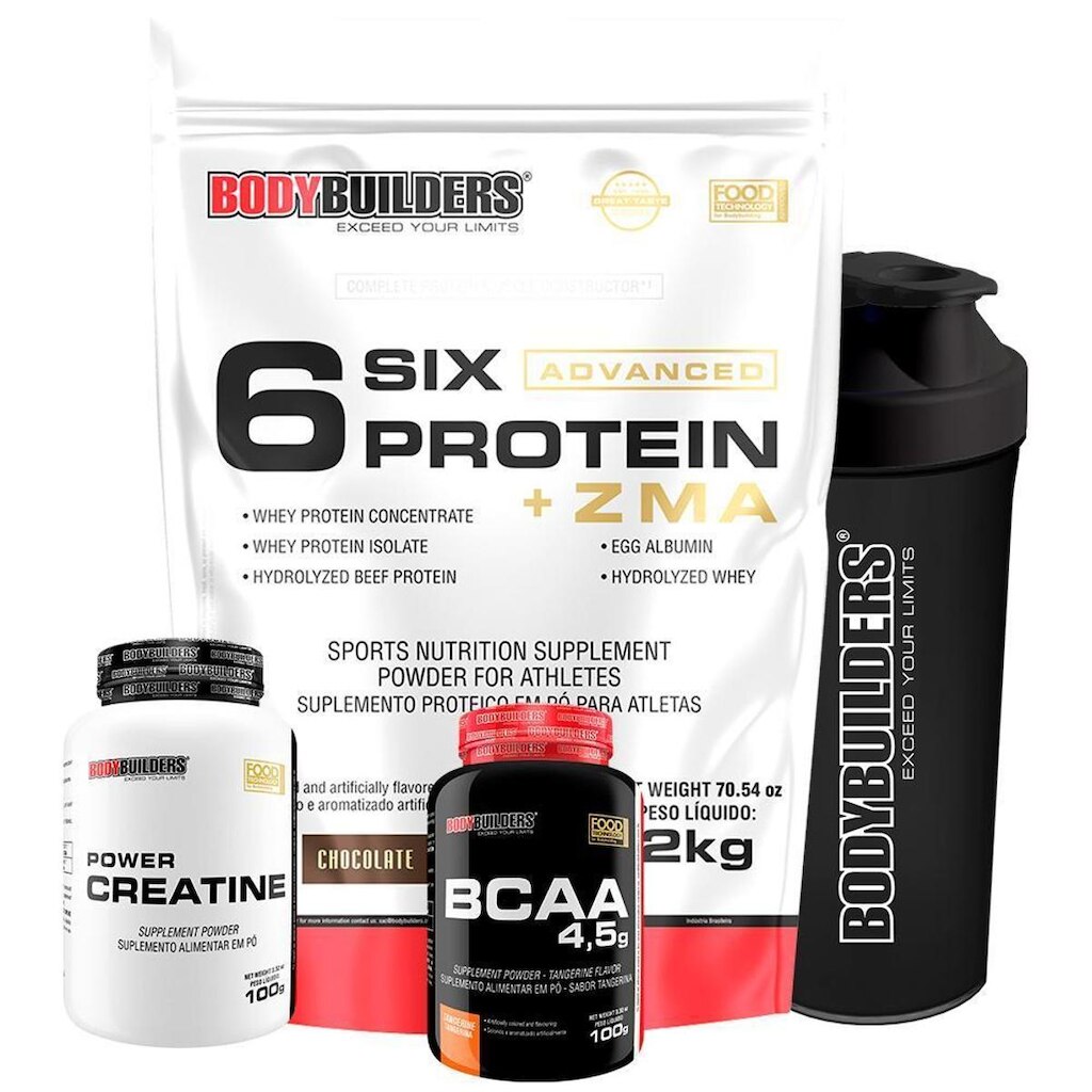 Kit Whey Protein Iso Protein 2kg + Optimum Isolate Protein 2kg Refil - Bodybuilders