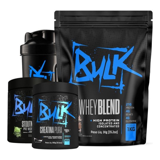 Kit Whey Protein Isolado + Creatina Monohidratada Turbo Black 300g + Pré Treino 300g + Shaker Menor preço em Kit Whey Protein Isolado + Creatina Monohidratada Turbo Black 300g + Pré Treino 300g + Shaker
