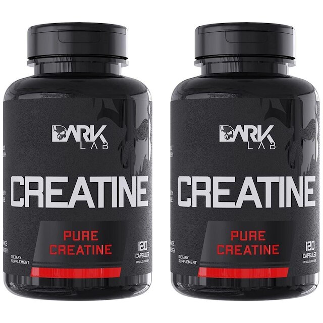 Kit X2 Creatina 120 Capsulas Dark Lab