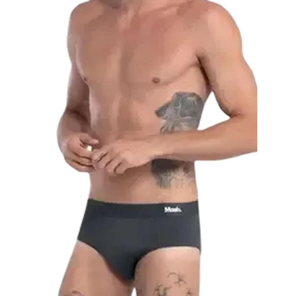 Kit/2 Cueca Slip Mash 151.02 Masculina Microfibra T. P/GG