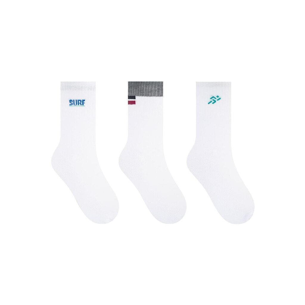 Kit/3 Meia Cano Longo Selene 4082.003 Masculina Algodão T. 39/43