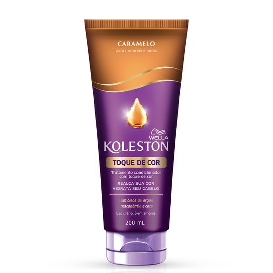 Koleston Toque de Cor Caramelo 200ml - Incolor