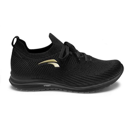 Kolosh Mist K8421 - Tênis Feminino Leve Running Jogging - Preto Menor preço em Kolosh Mist K8421 - Tênis Feminino Leve Running Jogging - Preto