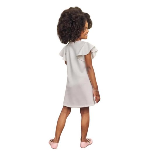 Kukie Vestido Fly Tech Branco