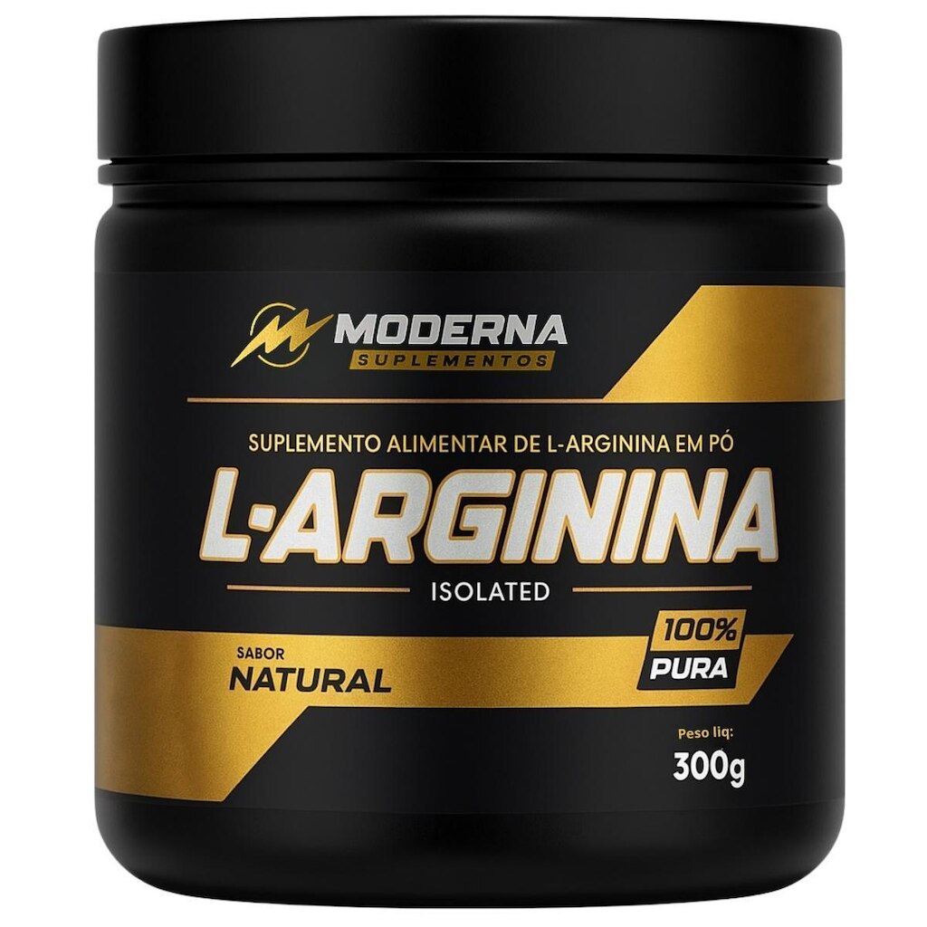 L-Arginina 300g Moderna Suplementos 100 Doses