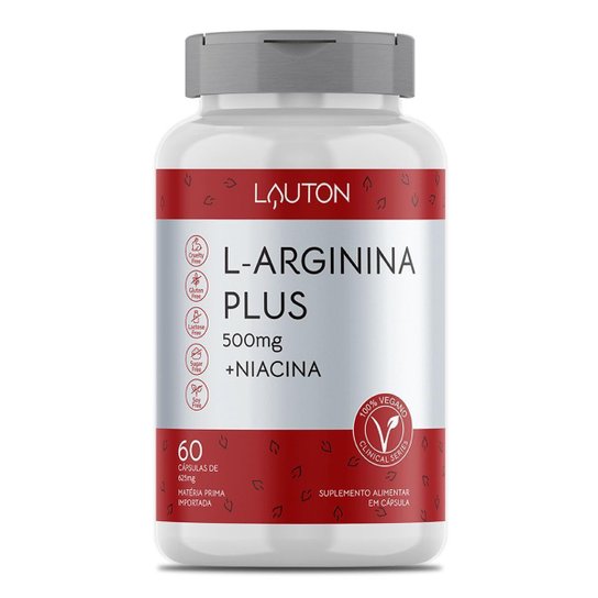 L-Arginina Plus 500mg + Niacina 60 Cápsulas Lauton é ruim? L-Arginina Plus 500mg + Niacina 60 Cápsulas Lauton é boa?