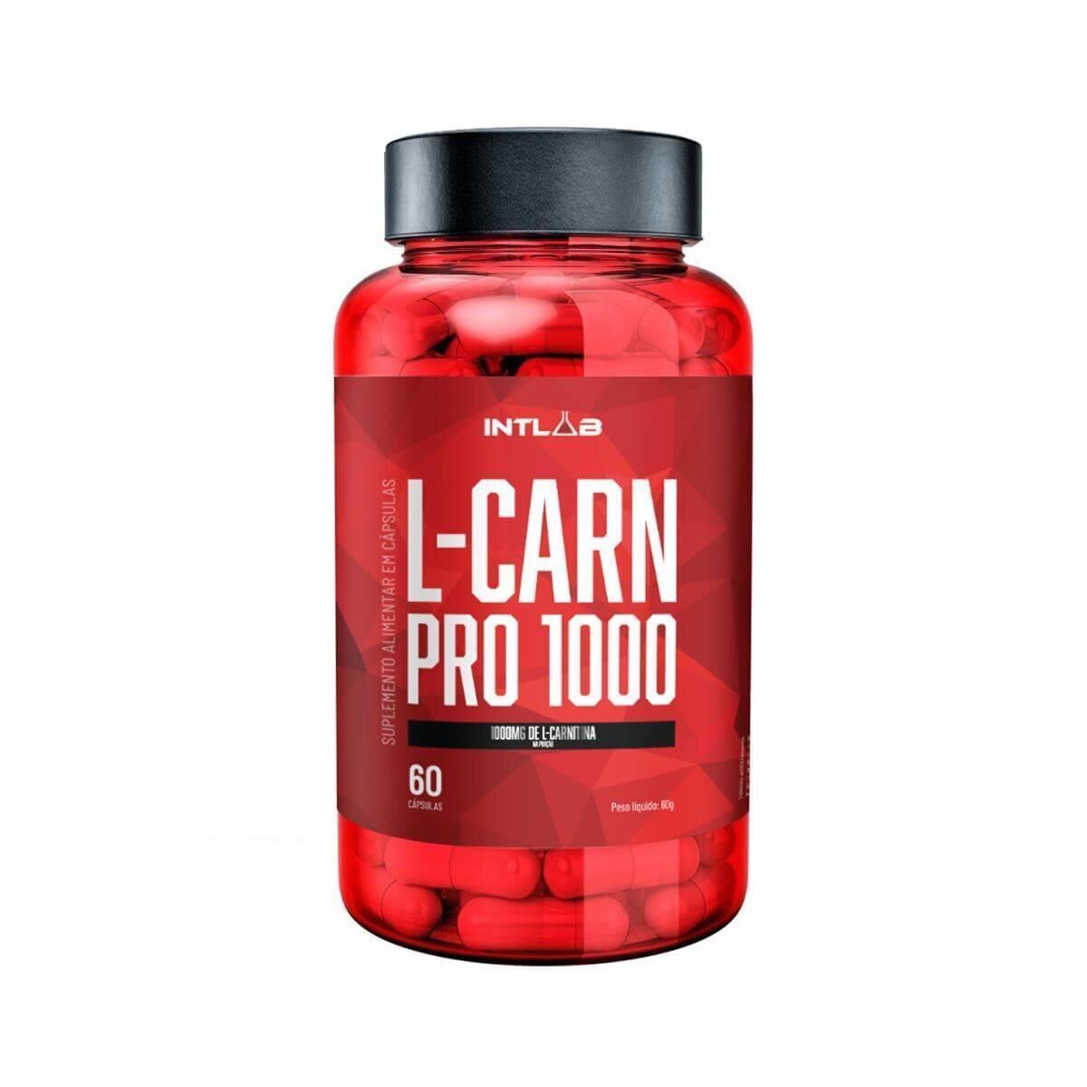 L-Carn Pro 60 Cápsulas - Intlab Menor preço em L-Carn Pro 60 Cápsulas - Intlab