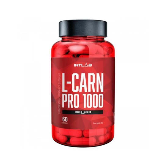 L-Carn Pro 60 Cápsulas - Intlab Menor preço em L-Carn Pro 60 Cápsulas - Intlab