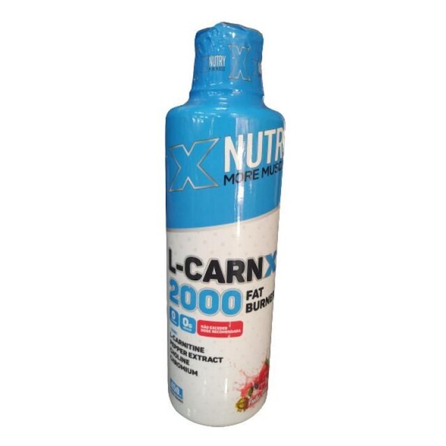 L Carnetina X2000 X Nutry 450ml Queima Gordura Importado USA - undefined