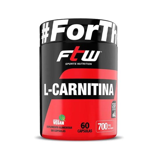 L-Carnitina 60 Cáps - Ftw Menor preço em L-Carnitina 60 Cáps - Ftw
