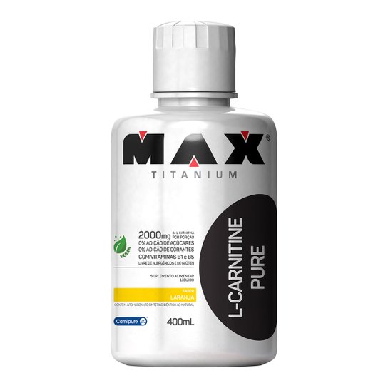 L-Carnitine Pure 2000 400ml - Max Titanium é ruim? L-Carnitine Pure 2000 400ml - Max Titanium é boa?