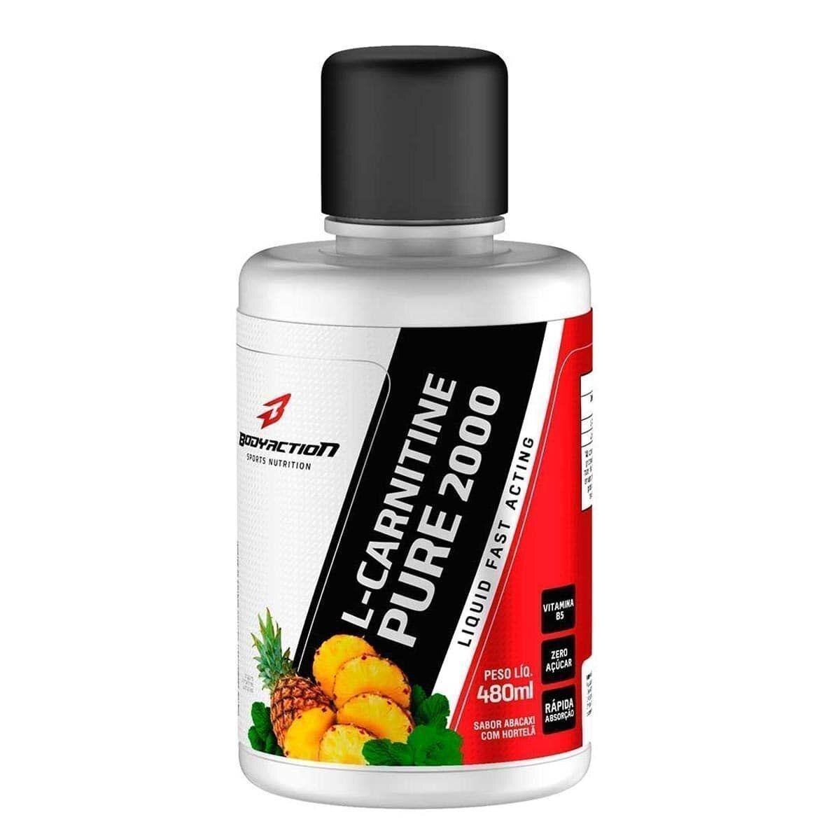 l carnitina promoo - 2000 lquida (400ml) L-carnitina Com 120 Cpsulas De