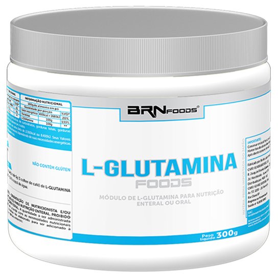 L-Glutamina Foods 300 g - BR Nutrition Foods -