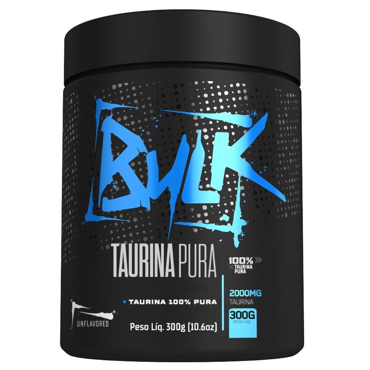 L-Taurina 100% Pura Suplemento em Pó Taurine 100% Pure 300g - Bulk Nutrition Menor preço em L-Taurina 100% Pura Suplemento em Pó Taurine 100% Pure 300g - Bulk Nutrition