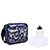 Lancheira Escolar DMW Soft Easy - Azul+Preto