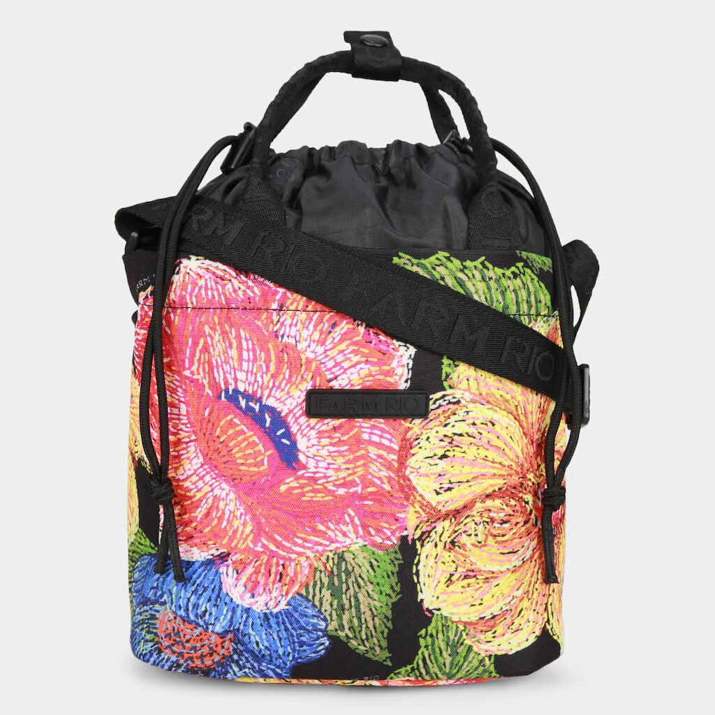Lancheira Farm Ziriguidum Max Floral Paraíso Feminina