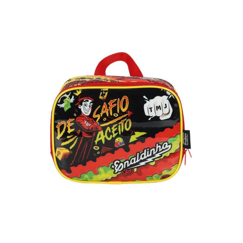 Lancheira Infantil Enaldinho Com Alça Carona By Up4you