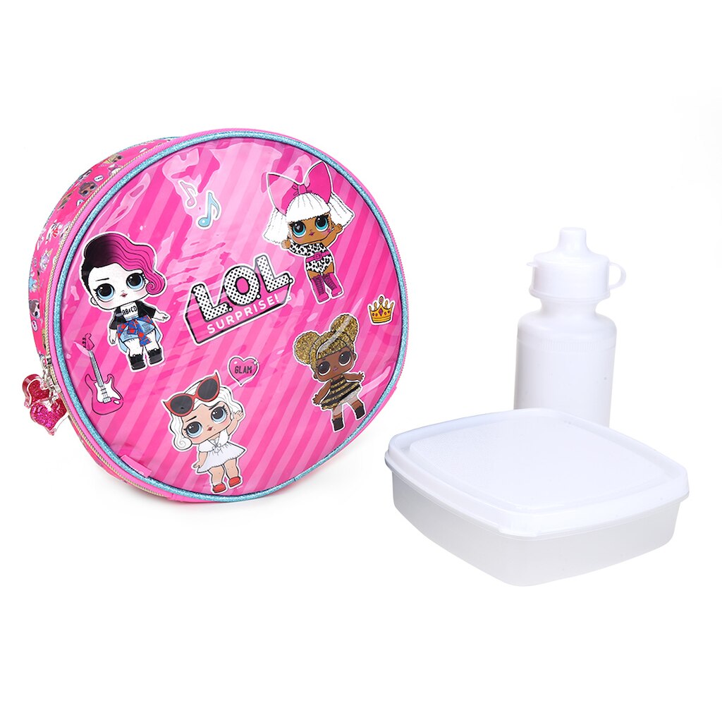 Lancheira Infantil Luxcel Lol Redonda