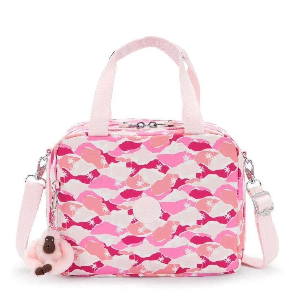 Lancheira Kipling Miyo Pink Palm