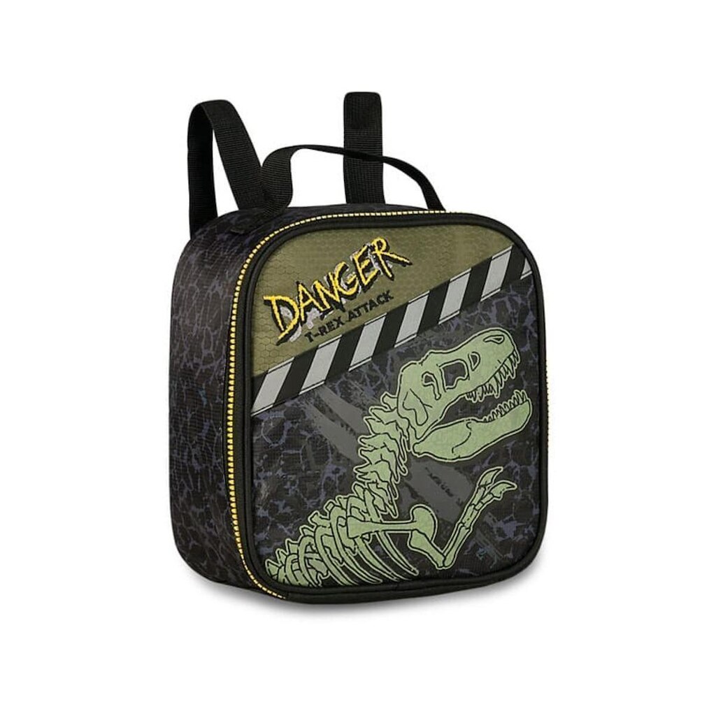 Lancheira Térmica Dinossauro T-Rex Bolsa Térmica Escolar TX25028
