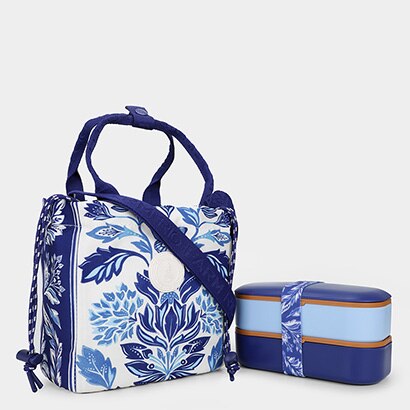 Lancheira Térmica Farm Ziriguidum Encanto Tropical - Azul | Netshoes
