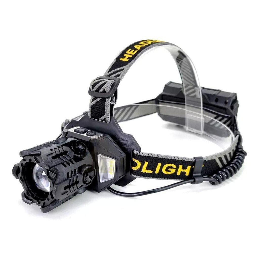 Lanterna De Cabeça Led V3 Ceramic Usb Jws 3.000 Lumens A Mais Forte