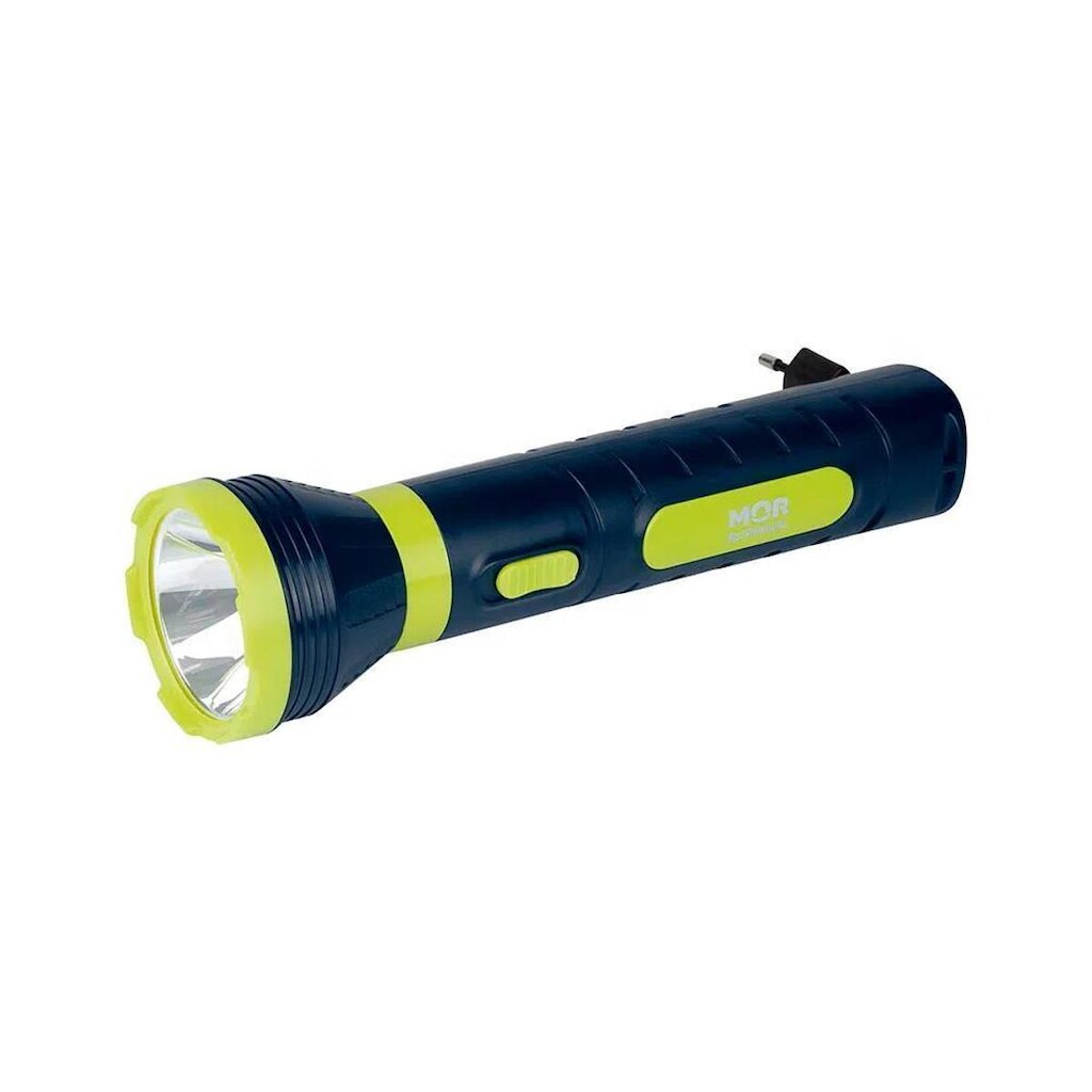 Lanterna Recarregável Power Led 250 Lúmens - Mor