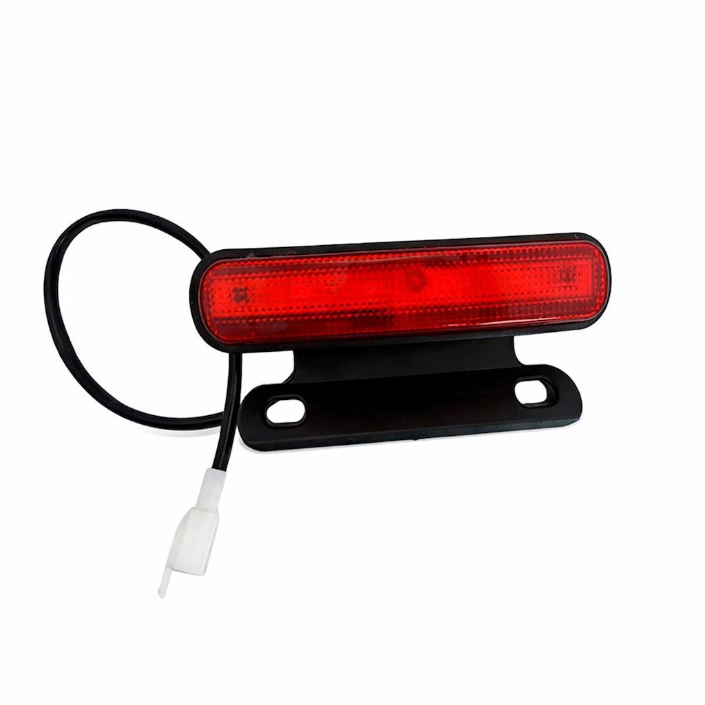 Lanterna Traseira Com Cabos Para Scooter Bike Eletrica Vermelho