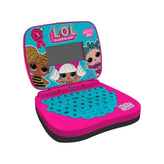 Laptop Infantil LOL Surprise Laptop Divertido - Rosa
