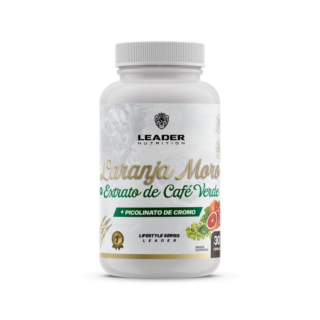 Laranja Moro - 30 Cápsulas - Leader Nutrition