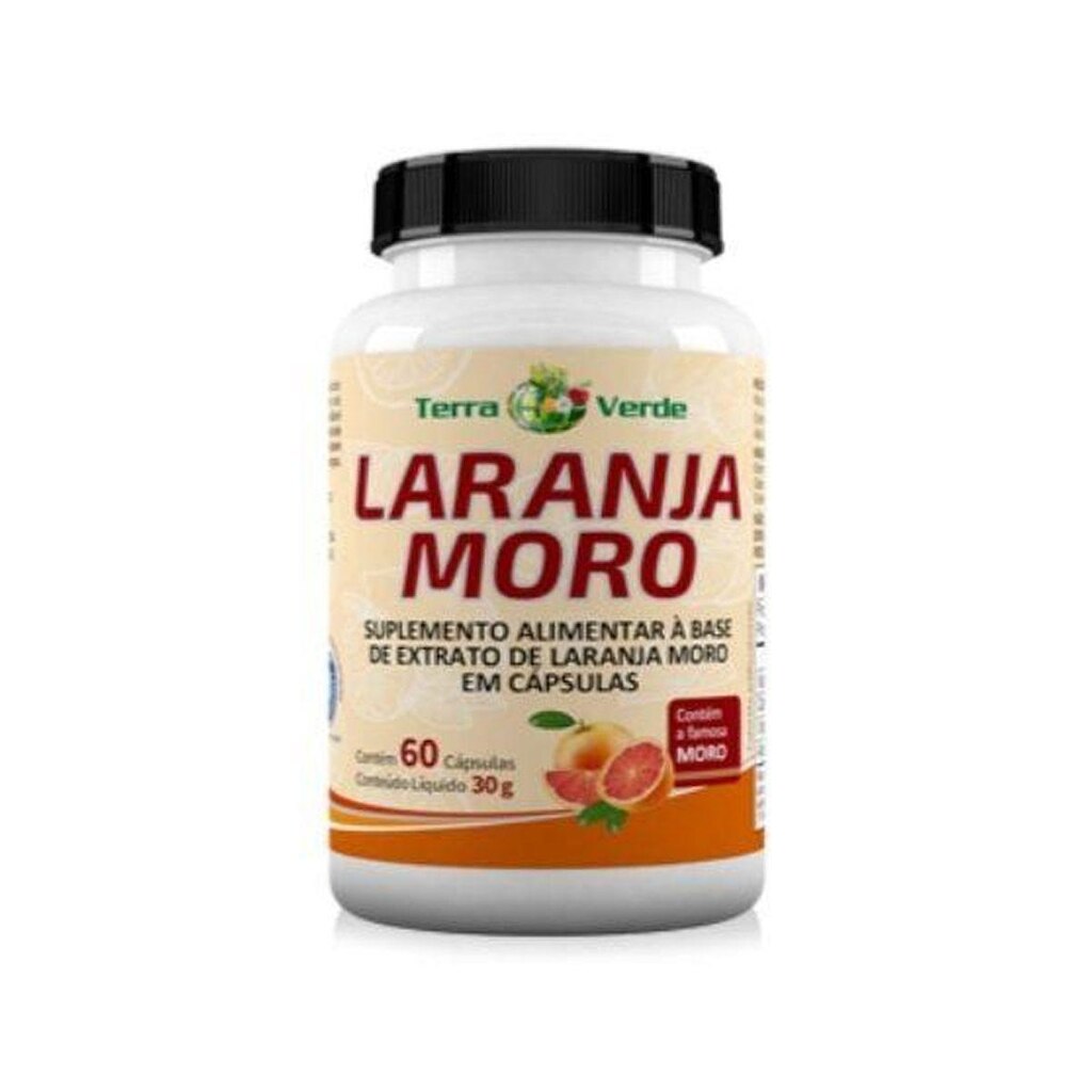 Laranja Moro - 60 Cápsulas - Terra Verde