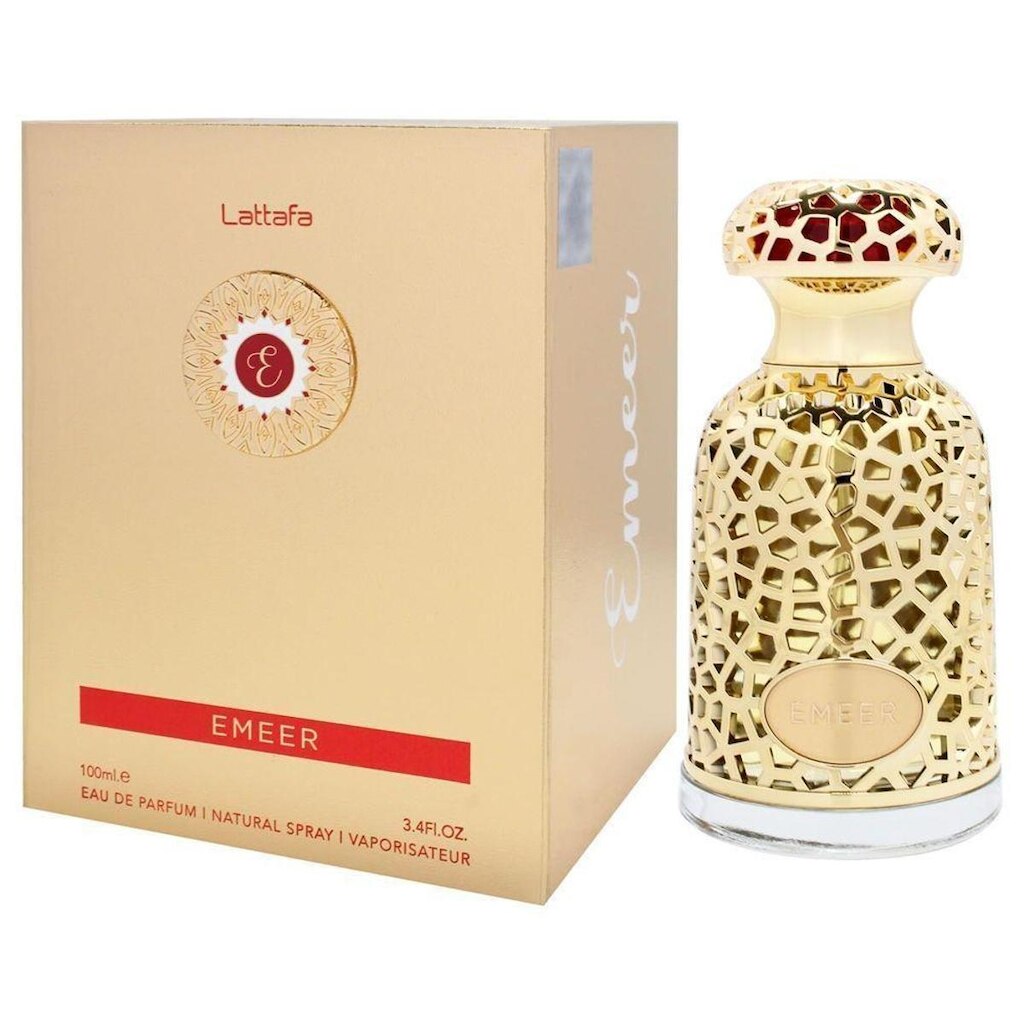 Lattafa Emeer Eau de Parfum Perfume Unisex 100ml Árabe