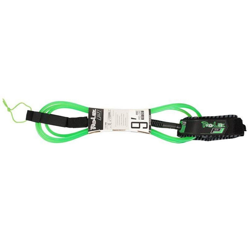 Leash Pro Lite Longboard Knee MDS 9x7mm Green