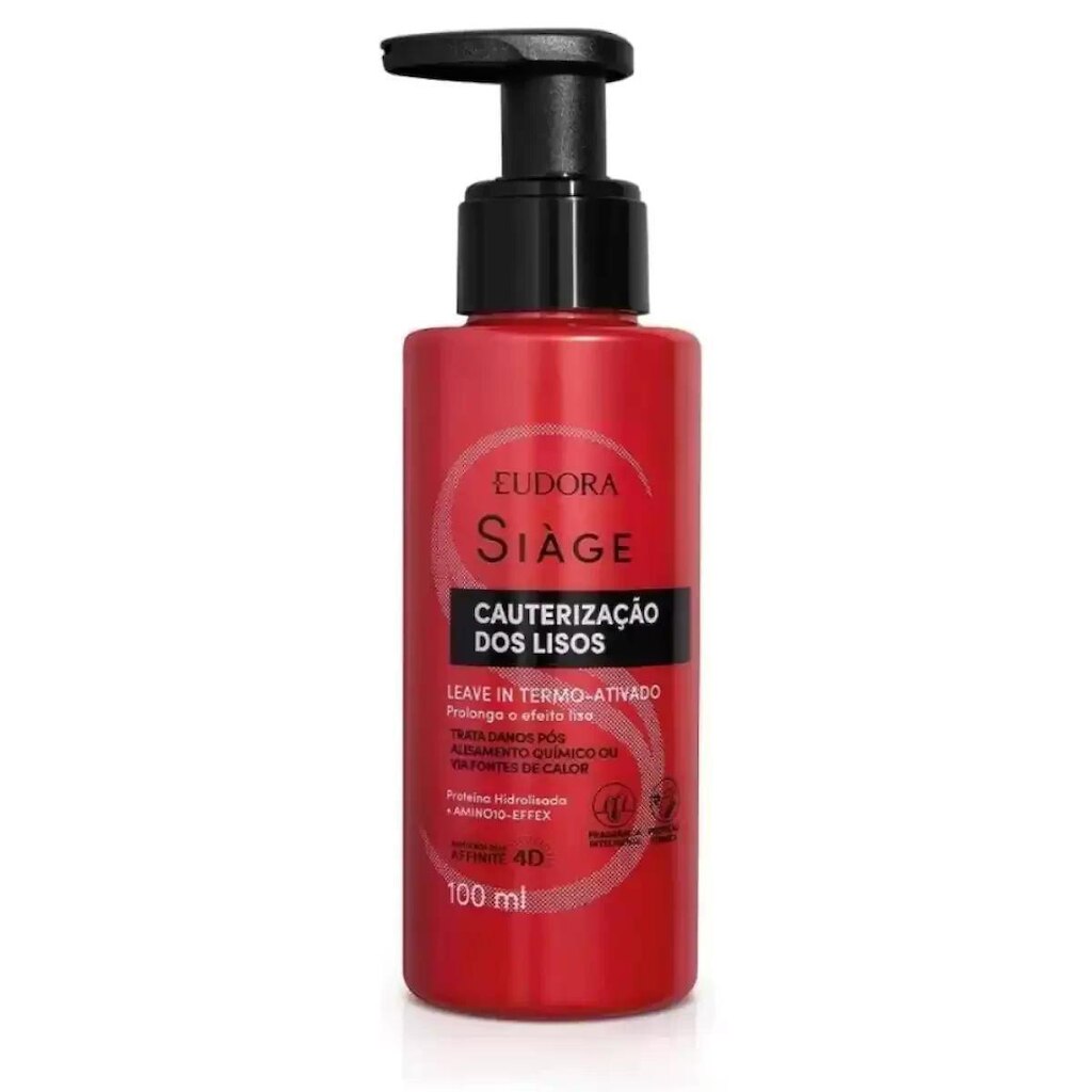 Leave-In Cauterização Lisos 4D Siage Eudora 100Ml