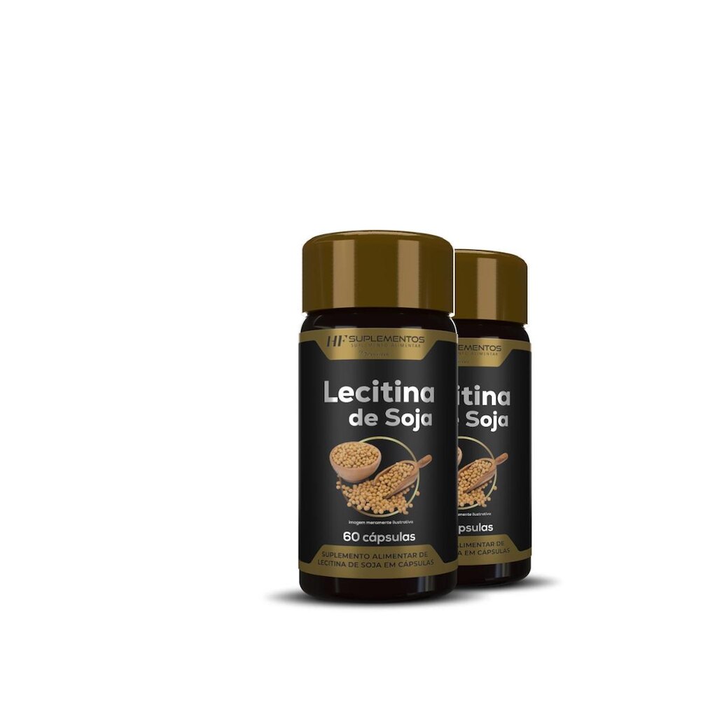 Lecitina De Soja Hf Suplementos 60 Caps com 2