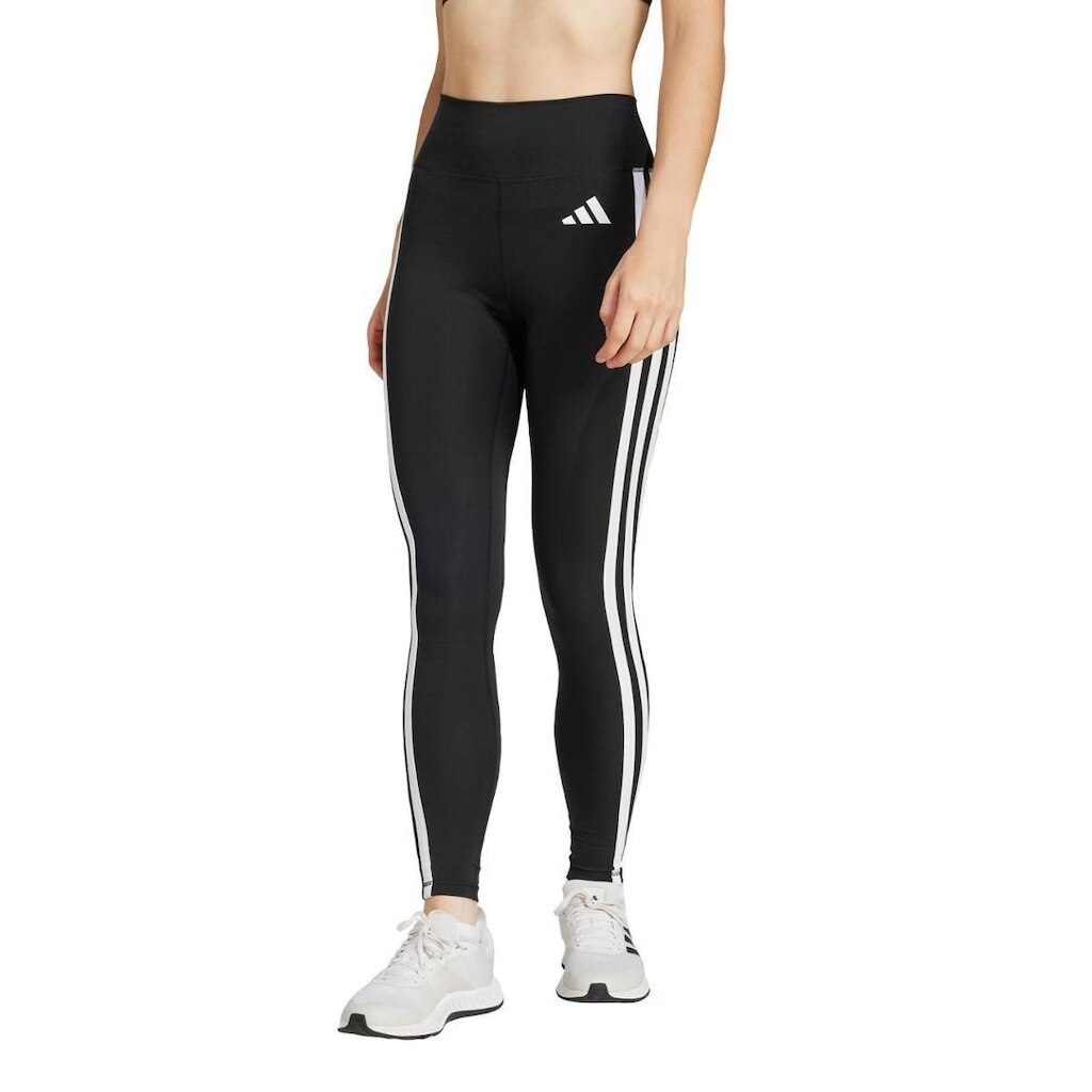 Legging 7/8 Optime Essentials Três Listras Adidas Feminina