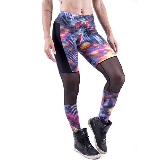 Legging Abstract Já Malhei - Estampado