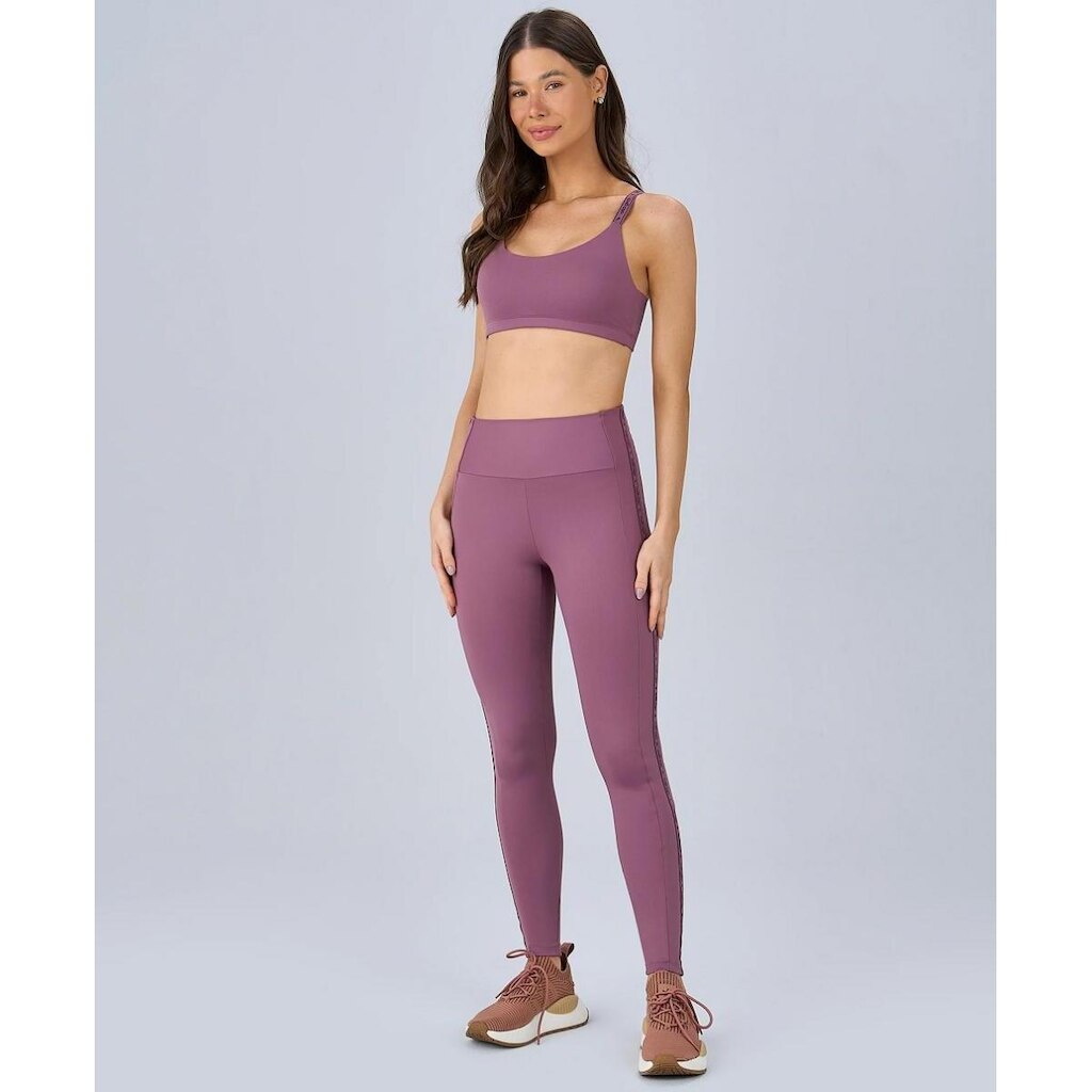 Legging Alto Giro Elastico Personalizado Feminina