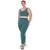 Legging Alto Giro Elástico Plus Feminina - Verde