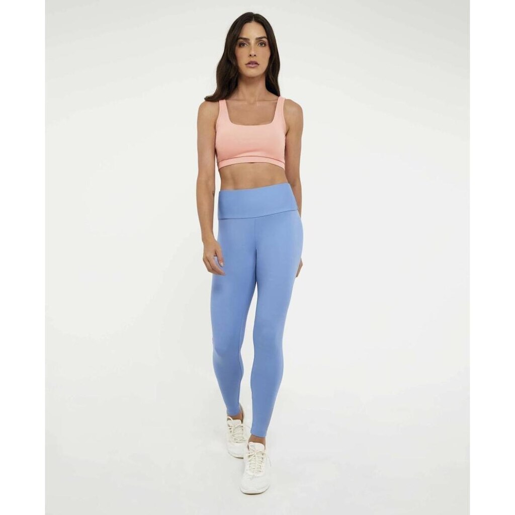 Legging Alto Giro Hyper Zero - Azul Harbor Azul G