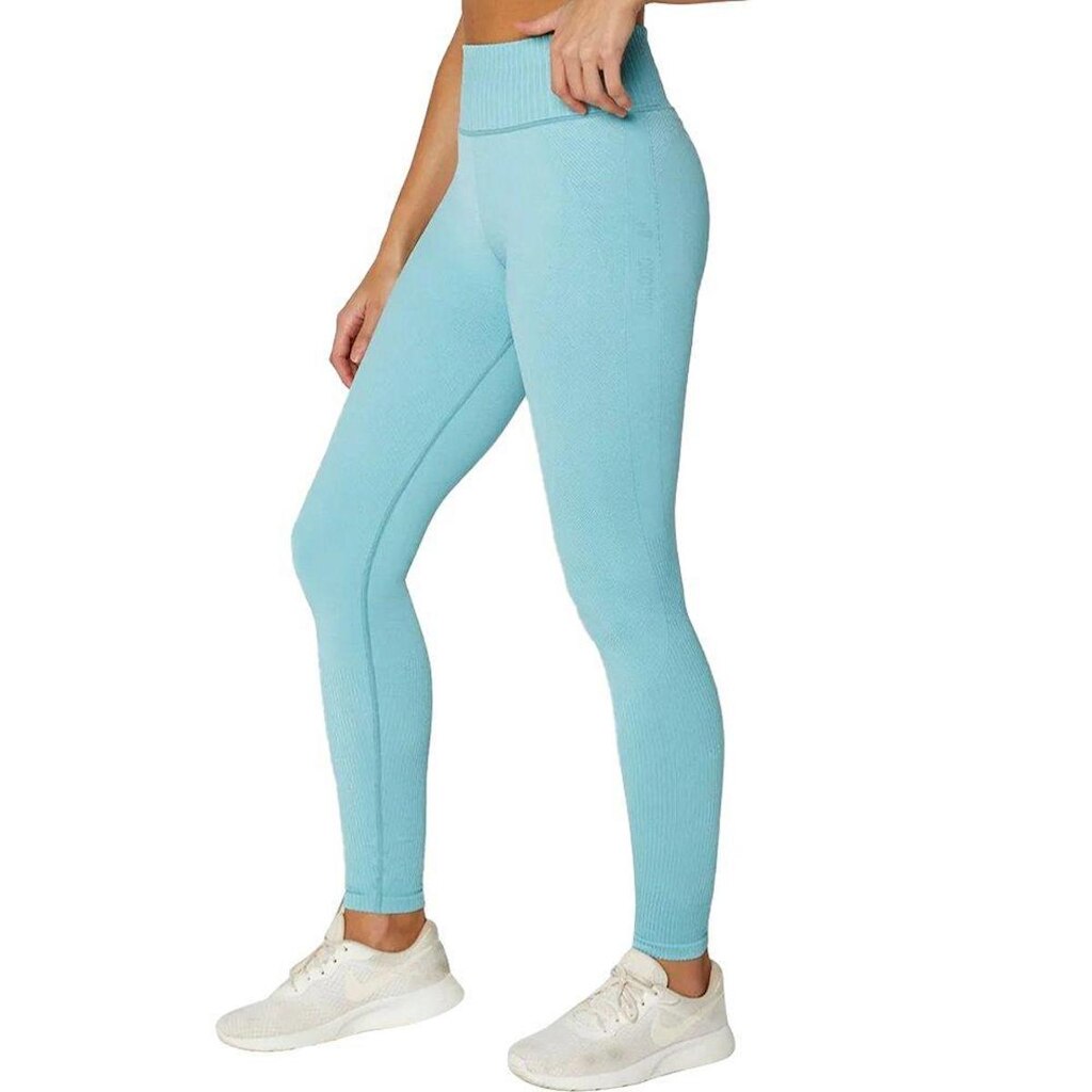 Legging Alto Giro Shine Seamless Feminina