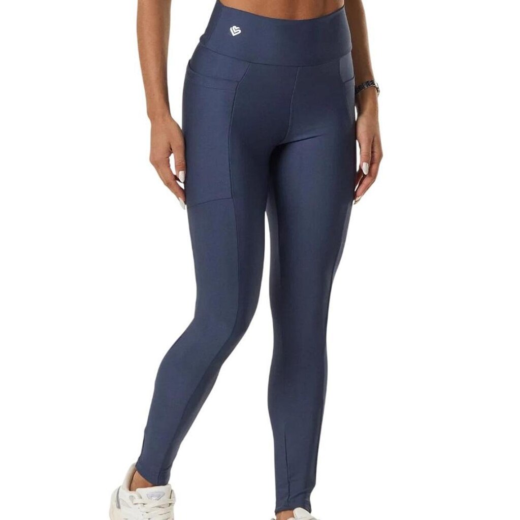 Legging Amei Sport com Bolso - Azul Marinho