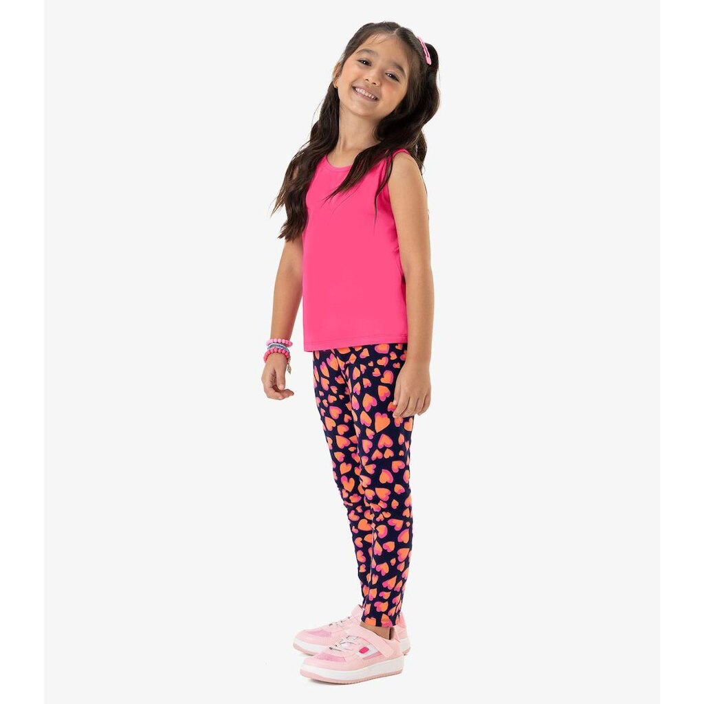 Legging Básica Infantil Rovi Kids Azul